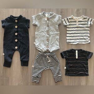 Childhoods Clothing 0/3m Baby Striped Clothing Bundle for a Boy